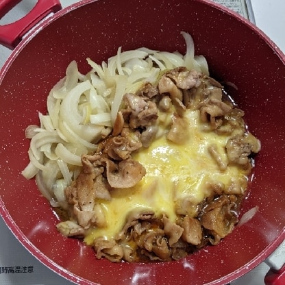 鶏肉がなくて豚肉で作りました☆フライパンで作る方法を検索して、こちらのレシピをみて作りました♪